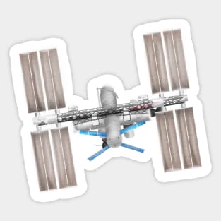 International Space Station Sticker